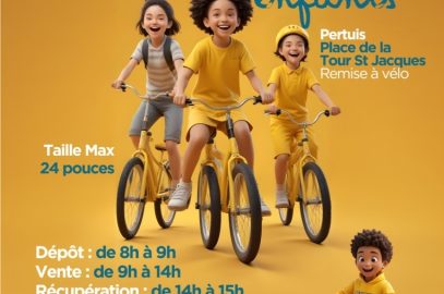 Bourse aux vélos enfants Pertuis samedi 7 septembre 2024